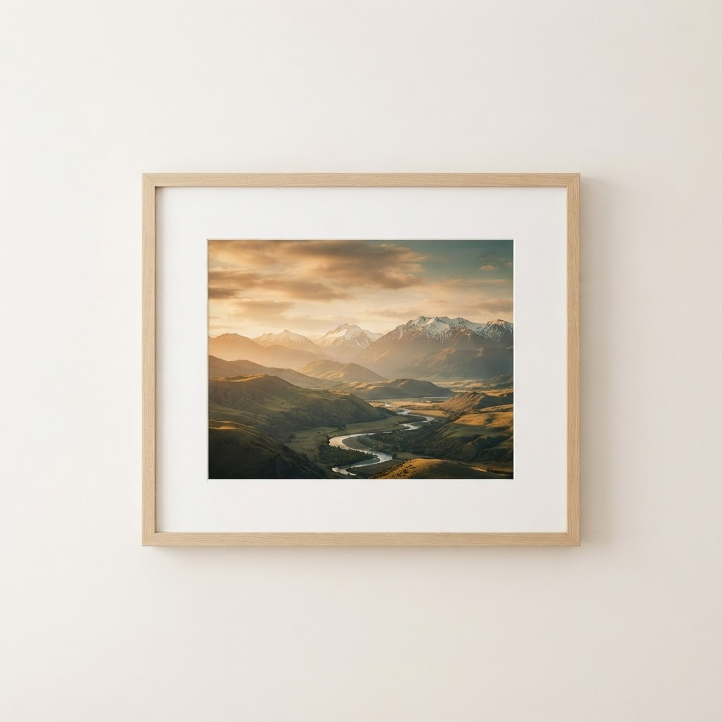 Natural Oak photo frame